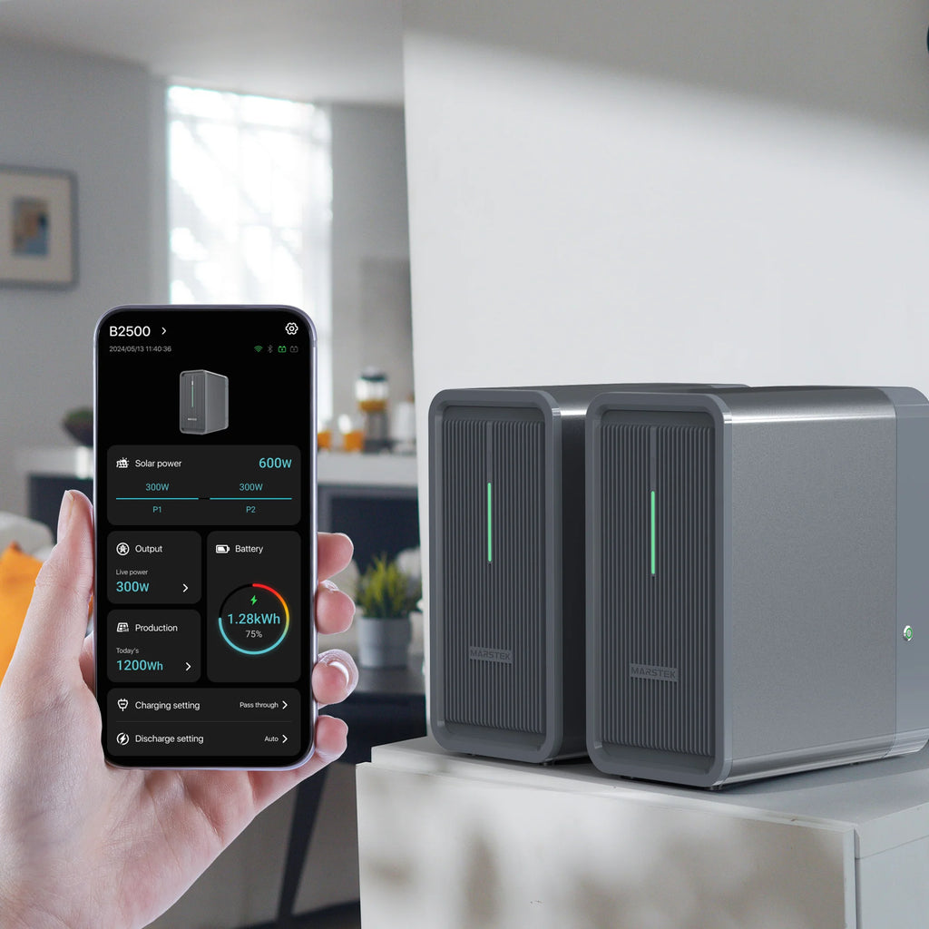 Marstek Saturn B2500D Speicher für Balkonkraftwerke – 2,24 kWh Kapazität
